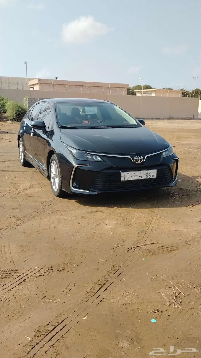 كورولا 2023 مكينه 2000cc نص فل ماشيه 12 الف فقط 0