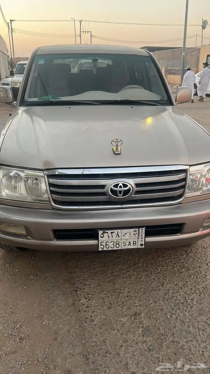 جيب لاندكروزر موديل 2003جير تومتيك فحص جديد استماره جديد 6