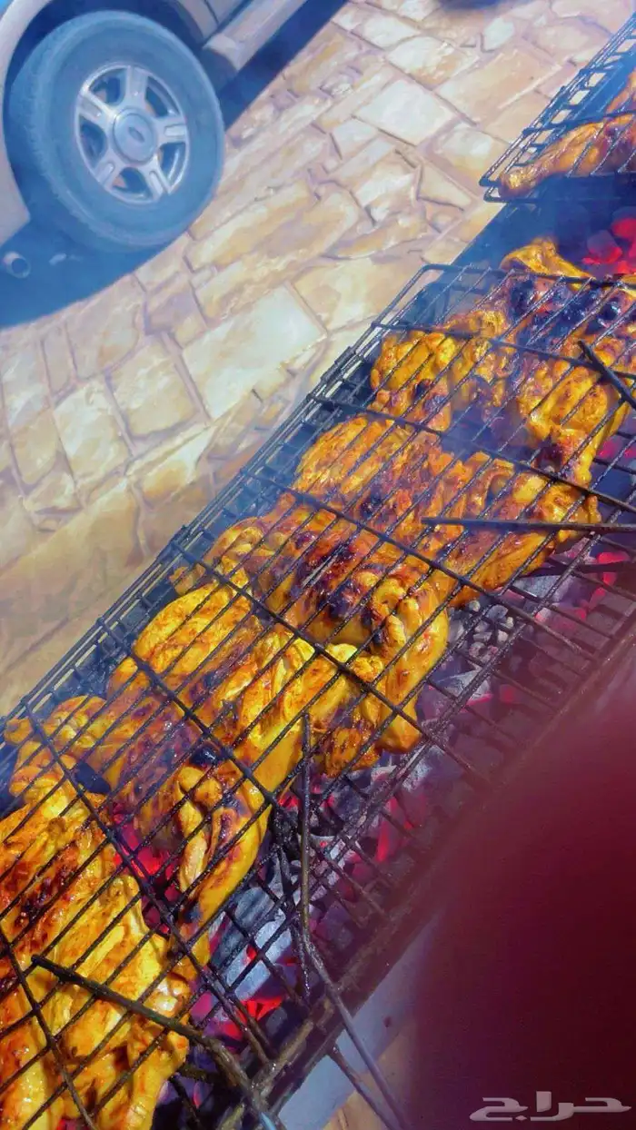 مشويات معلم مشاوي شوي خارجي دوار السعادة 6