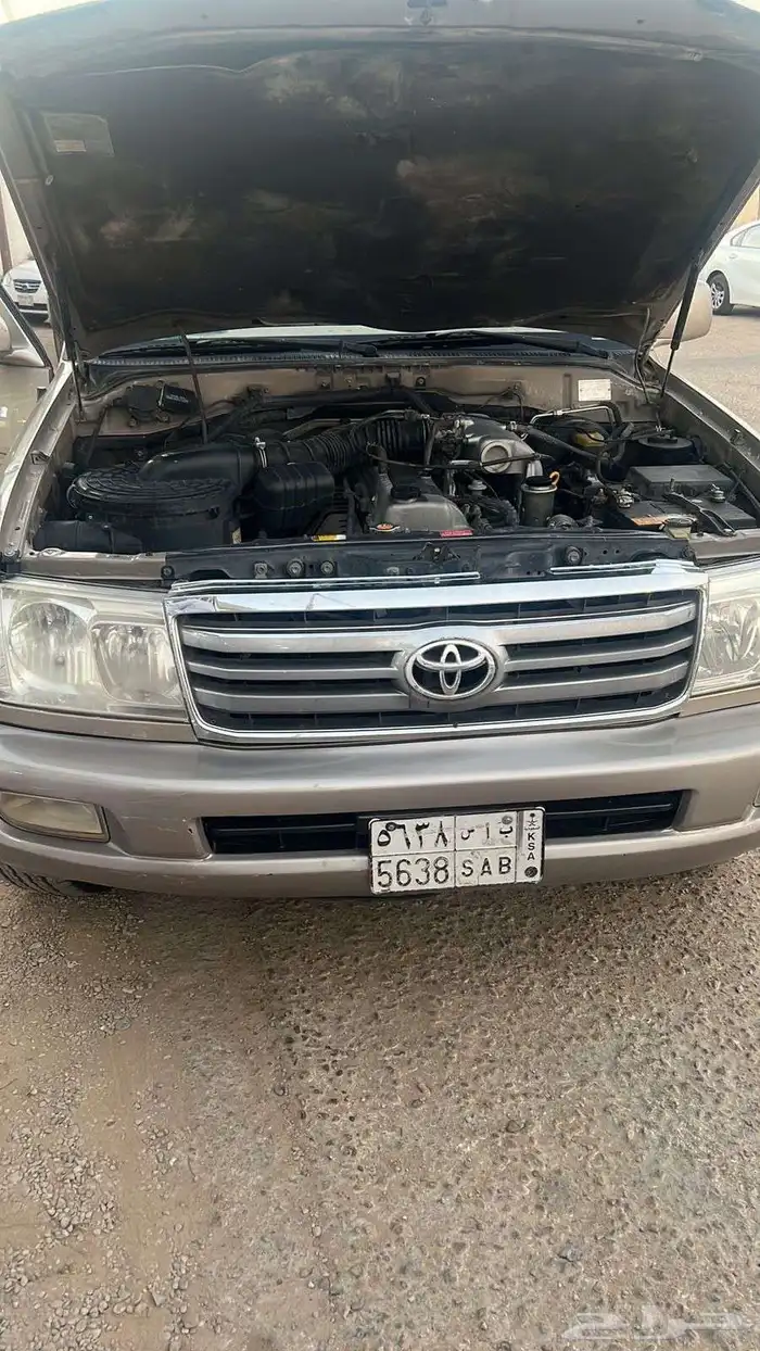جيب لاندكروزر موديل 2003جير تومتيك فحص جديد استماره جديد 4