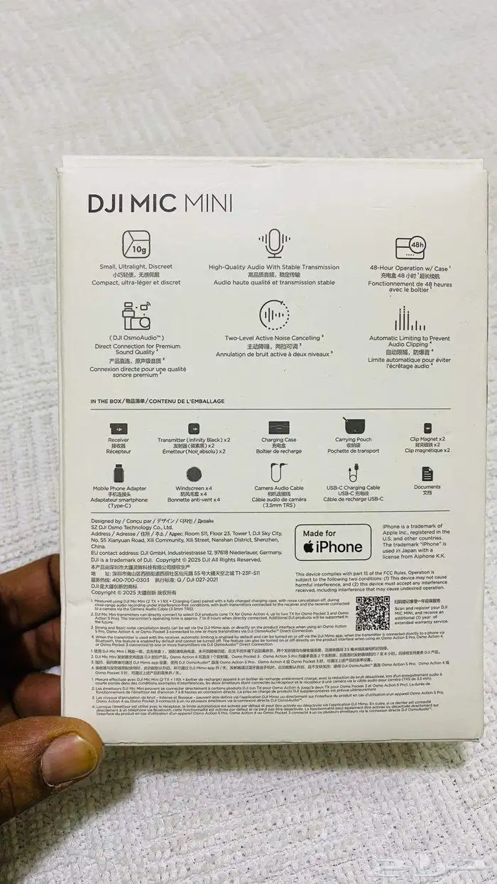 Dji mic mini brand new just opened the box 7