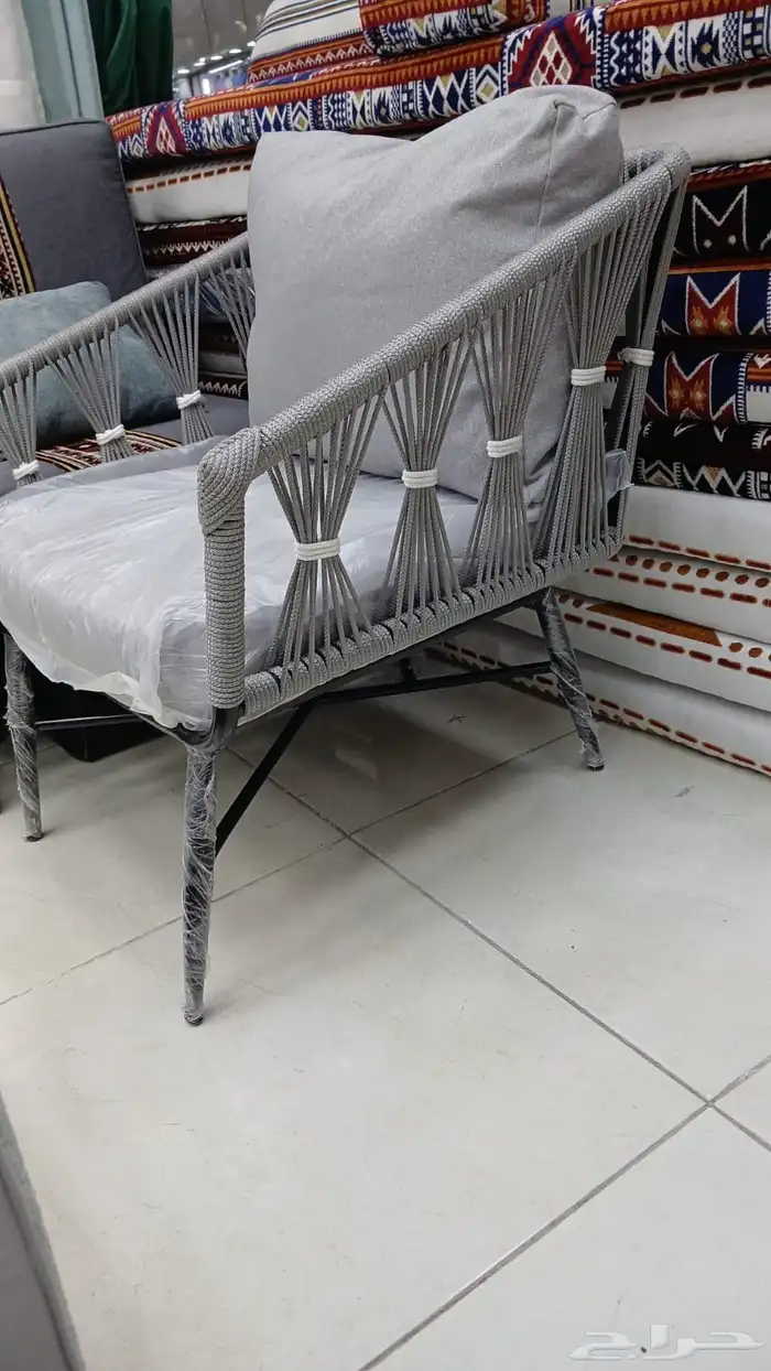 شركه الماس الرقمي للتجاره الأثاث تفصيل جلسات_خارجيه حبال 6