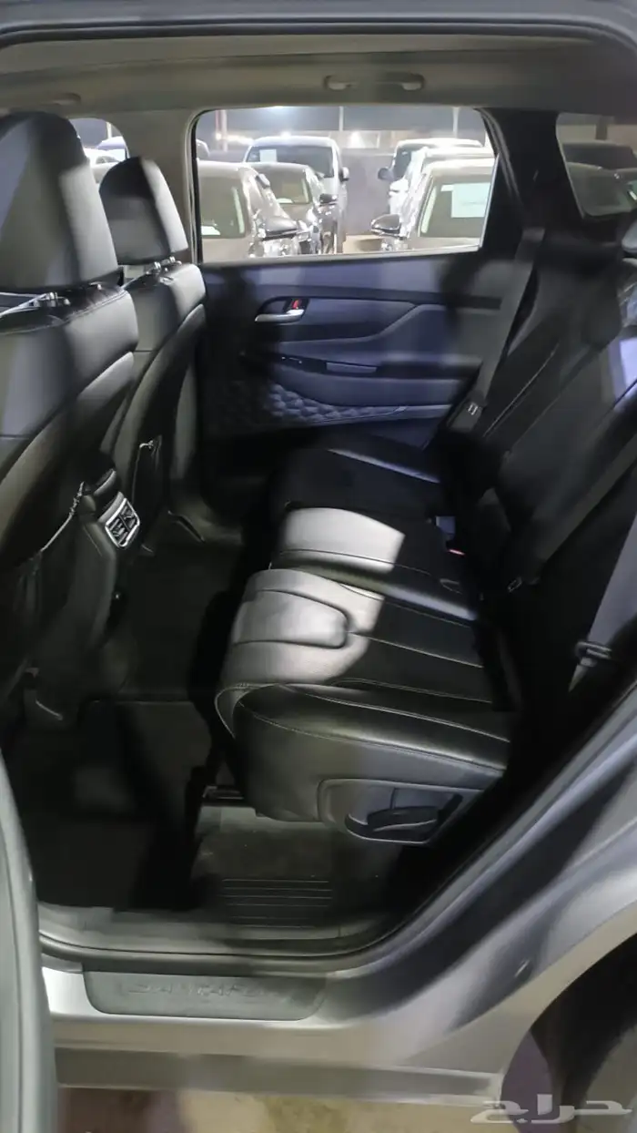 هيونداي سنتافي رصاصى 2021 ديزل بطاقة جمركية وارد كوريا 7