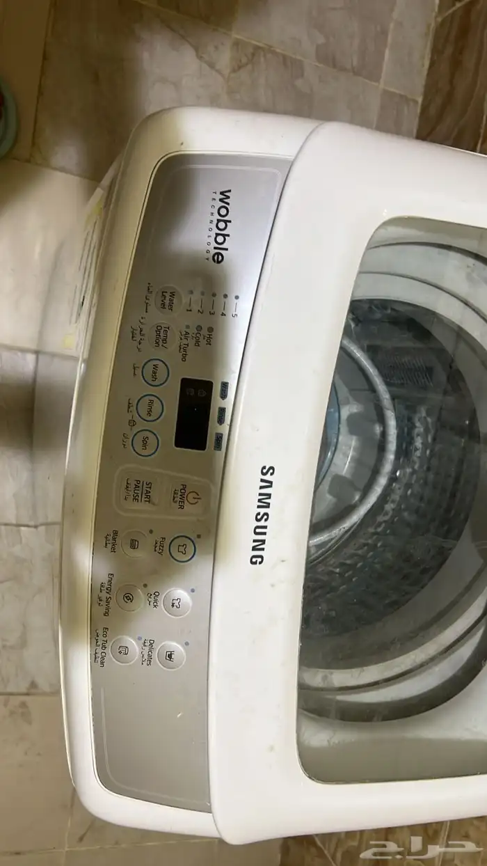 غسالة ملابس اوتوماتيكية علوية سامسونج 0