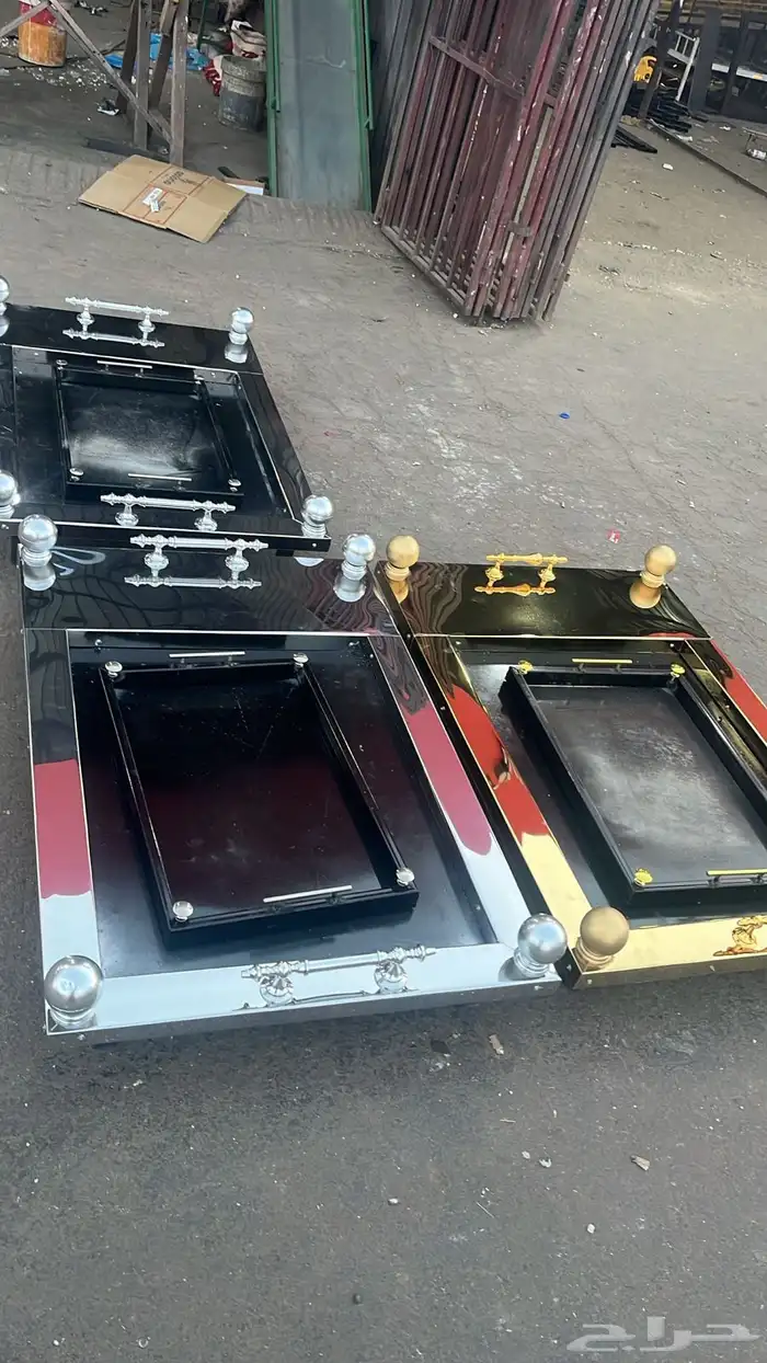 مناقل حديد مع حجر 1