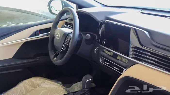 كامري استاندر E 2025 موجود ابيض اسود 10