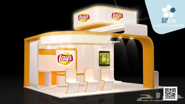 حلول متكاملة  تأجير بوثات  تصميم مخصص  وتجهيز مؤتمرات. 6