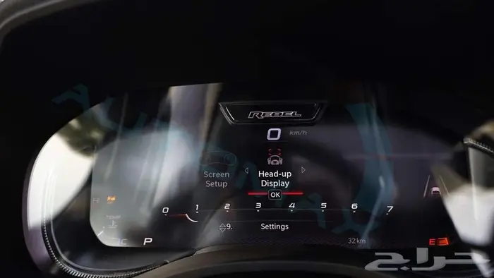 رام 1500 ريبيل اكس 2025 خليجي اصفار مع ضمانر 13