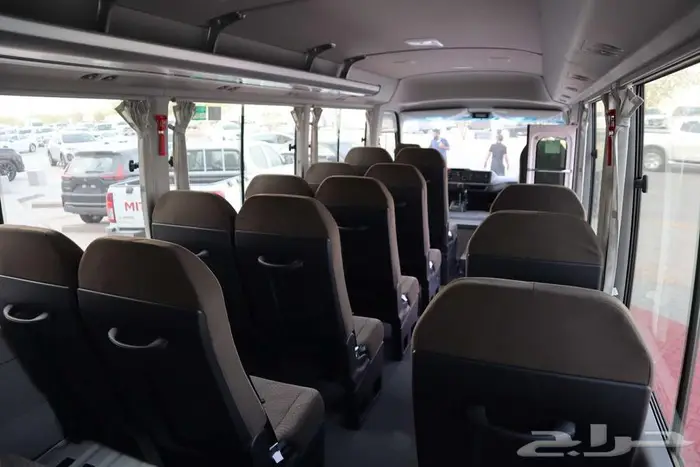 تويوتا باص كوستر 22 راكب و 23راكب خليجي 2025 ديزل 6