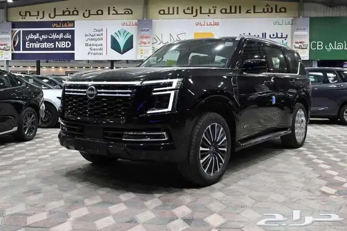 نيسان باترول بلاتنيوم تنفس طبيعي موديل 2026سعودى لون اسود 0