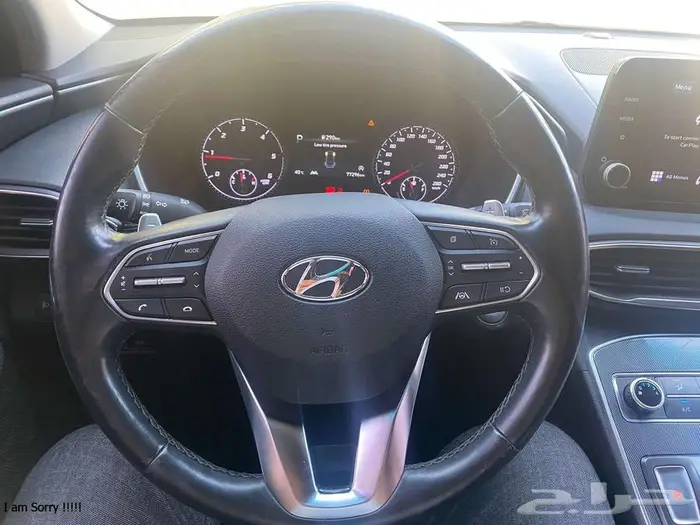 هيونداي 2021 سنتافي ديزل فل كامل دبل7 ركاب استيراد كوريا 14