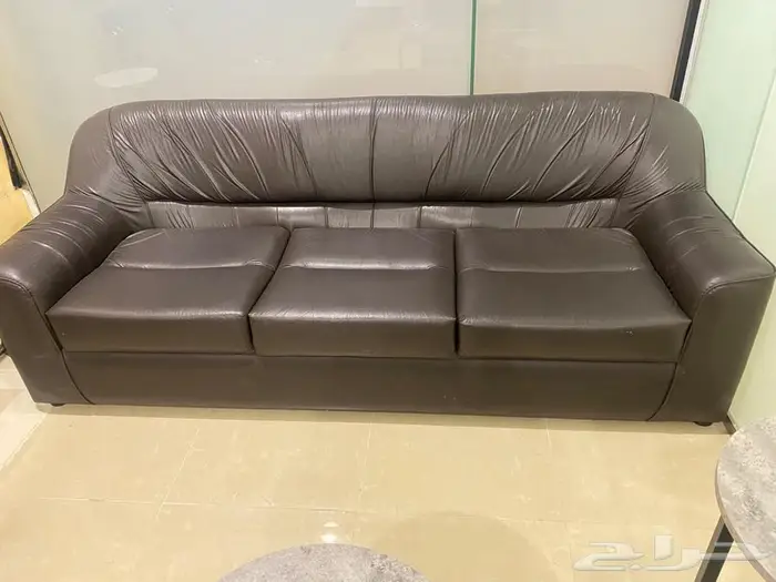 كنب جلد مكتبي 0