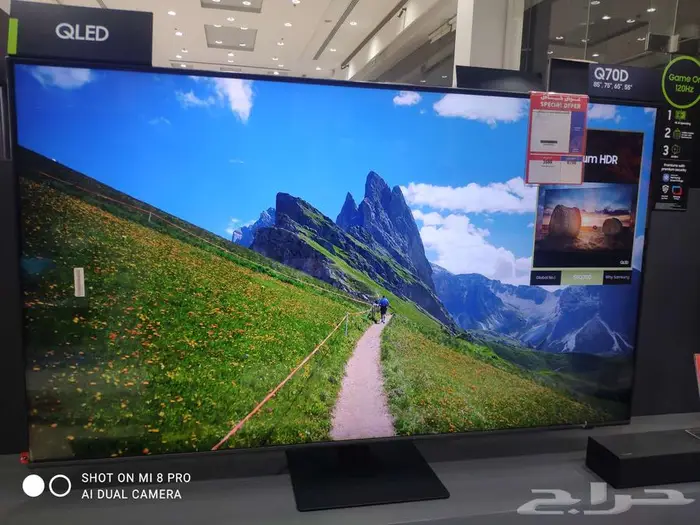 بيع شاشات تلفزيون سمارت 4k اقل سعر بتوصيل وتركيب فوري 18