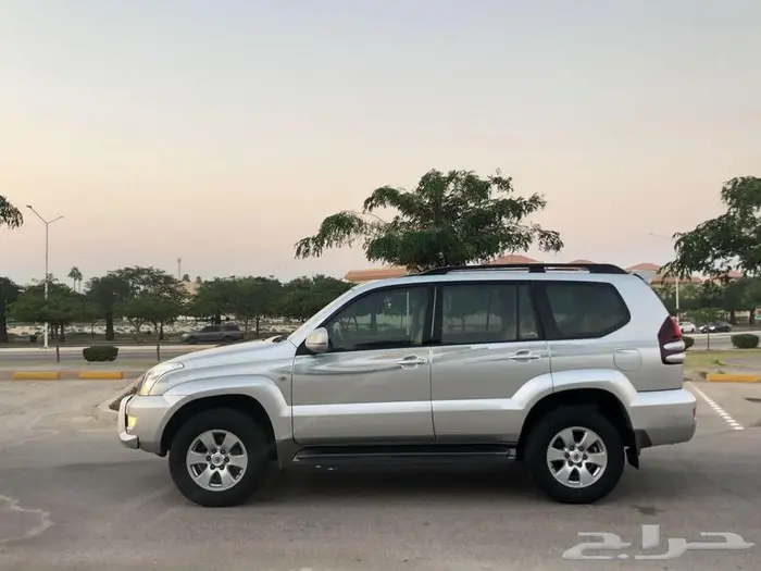 برادو 2008 فل اوتماتيك VX بنزين بدي وكاله ممشي قليل مخزن 5