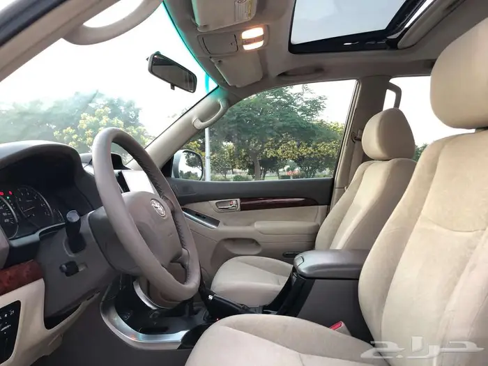 برادو 2008 فل اوتماتيك VX بنزين بدي وكاله ممشي قليل مخزن 18