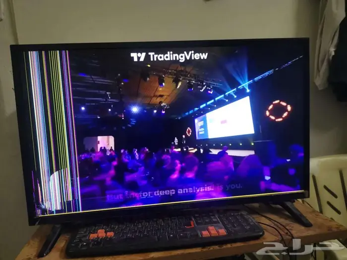 شاشة 32 فريسات 40   مع ريموت 0