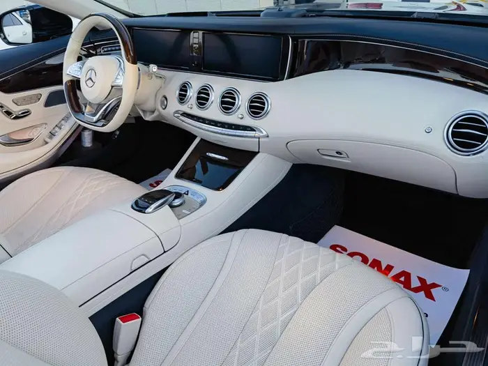 Mercedes S550 AMG KIT جديد اعلى المواصفات العداد (5) الف 1