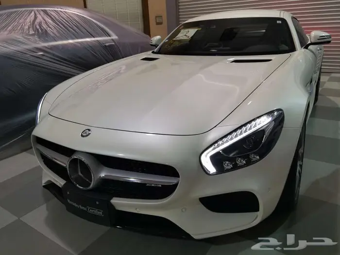 Mercedes GTS AMG جديد العداد (1) الف متميز وعالشرط 4