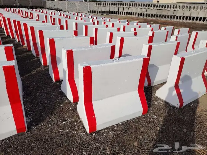 حواجز صبات خرسانية 2