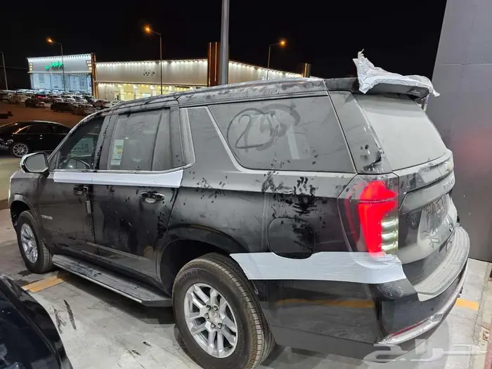 شيفورليه تاهو بدون دبل ثلاجة موديل 2025 اسود خليجي 3