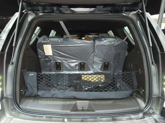 شيفورليه تاهو بدون دبل ثلاجة موديل 2025 اسود خليجي 15