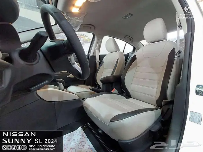 نيسان صني أعلى فئه SL 2024 -تشغيل ذكي متاح الوان مختلفة 7