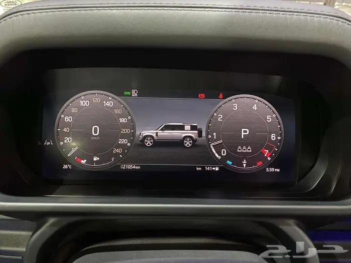 لاند روفر دفندر 2025 ازرق فاتح 6 سلندر سعودي ماشيه 21000كم 25