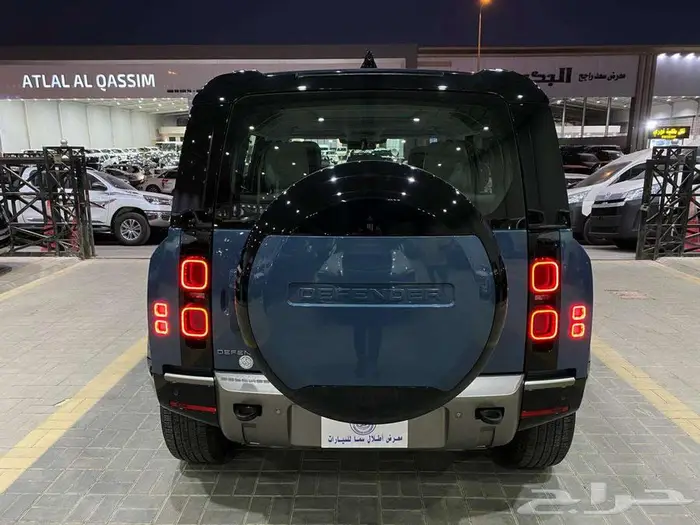 لاند روفر دفندر 2025 ازرق فاتح 6 سلندر سعودي ماشيه 21000كم 15