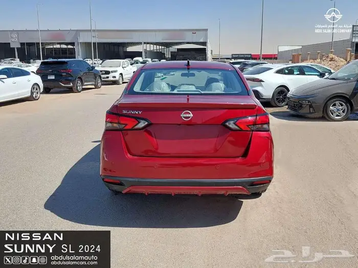 نيسان صني 2024 فل كامل الشكل الجديد أقساط وكاش اقل سعر 6