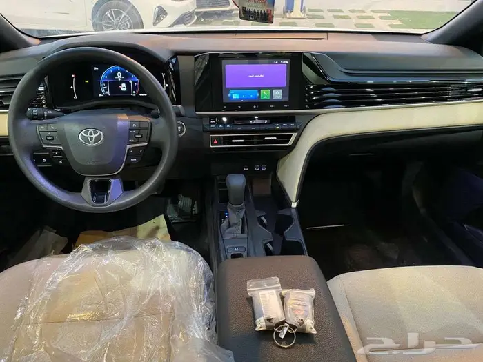 كامري ستاندر 2025 (اصفار) بصمه شاشه كاميرا 4 سلندر 6