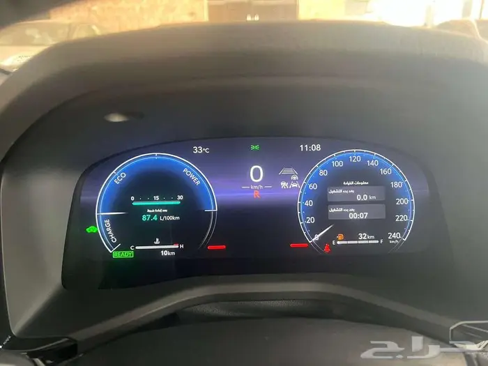 كامري لومير 2025 سعودي ابيض اصفار 6