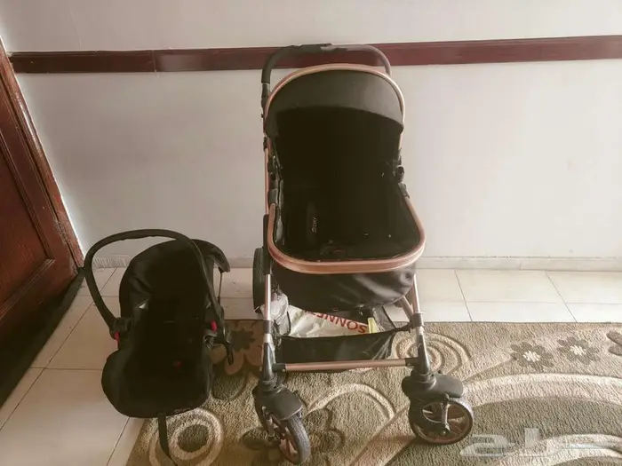 عربيه وسرير اطفال 0