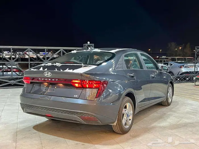 هونداي اكسنت 2026 فليت كاش او اقساط راتب من 3600 لون اسود 1