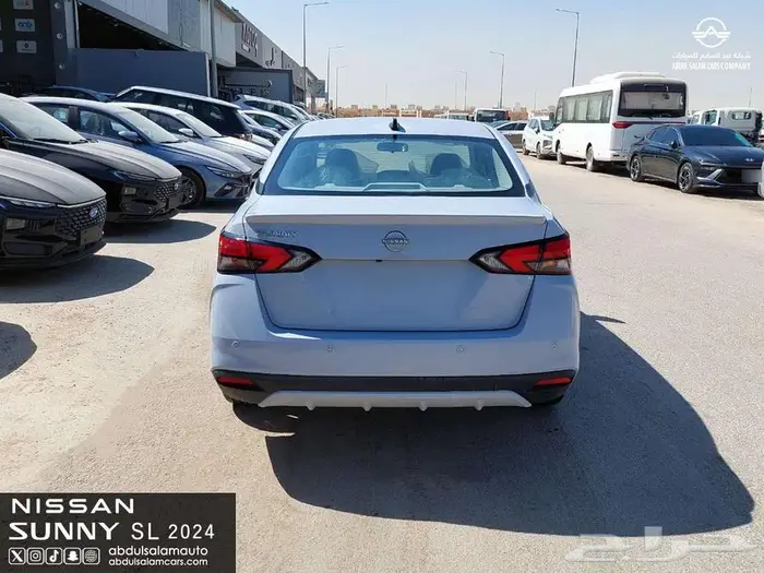نيسان صني اعلى فئه الشكل الجديد SL 2024 كاش وتمويل بنوك 6