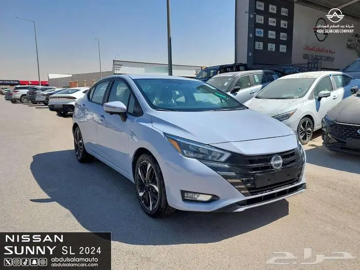 نيسان صني اعلى فئه الشكل الجديد SL 2024 كاش وتمويل بنوك 2