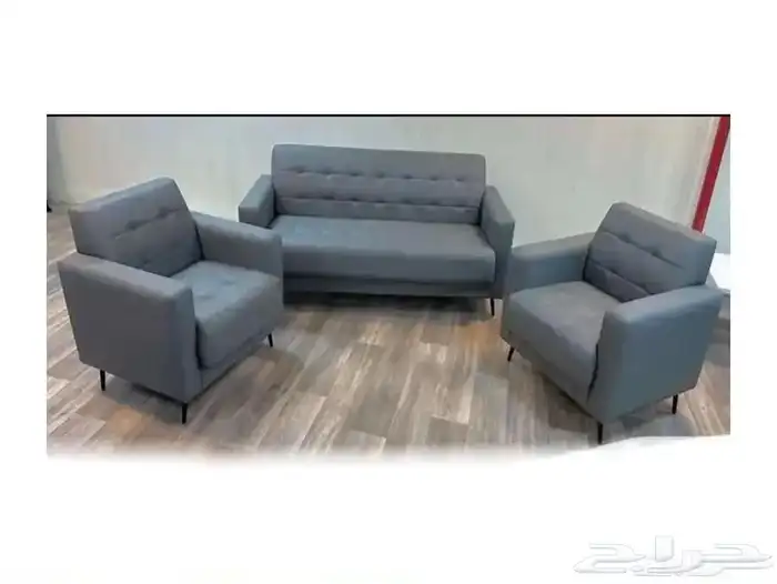 كنب جلد طقم فخم جديد مادل متوفر أمريكي و ملكي و اكيا 5