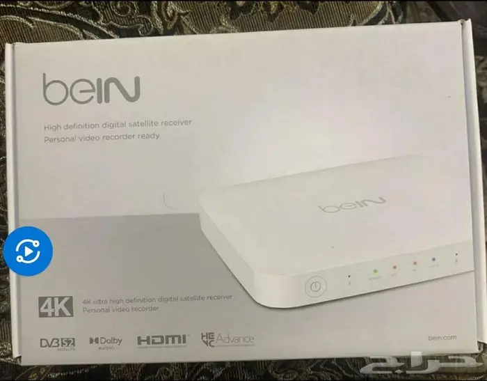 ريسيفر بى ان 4k خو الجديد شامل اشتراك كأس العالم 0