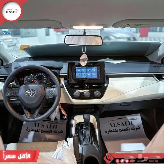 تويوتا كورولا XLI طيس مكينه 2.0 موديل 2025 الاقل سعرا 7