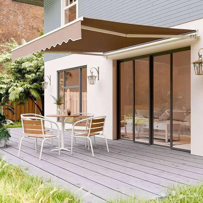 مظلات ديكورية للمطاعم ثابتة او متحركة 6