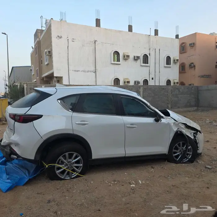 مازدا cx 5 مقلوبة موديل 2025 لون ابيض 0