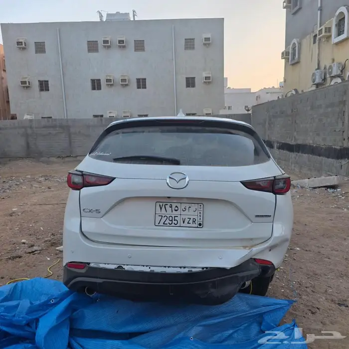 مازدا cx 5 مقلوبة موديل 2025 لون ابيض 6