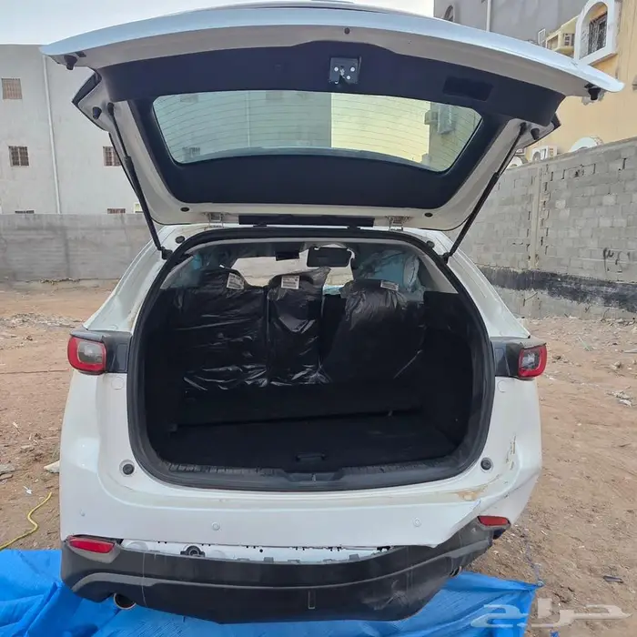 مازدا cx 5 مقلوبة موديل 2025 لون ابيض 1