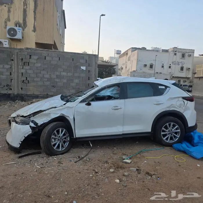 مازدا cx 5 مقلوبة موديل 2025 لون ابيض 8