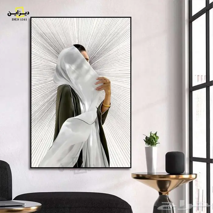 لوحات جدارية قماشية كانفس 9