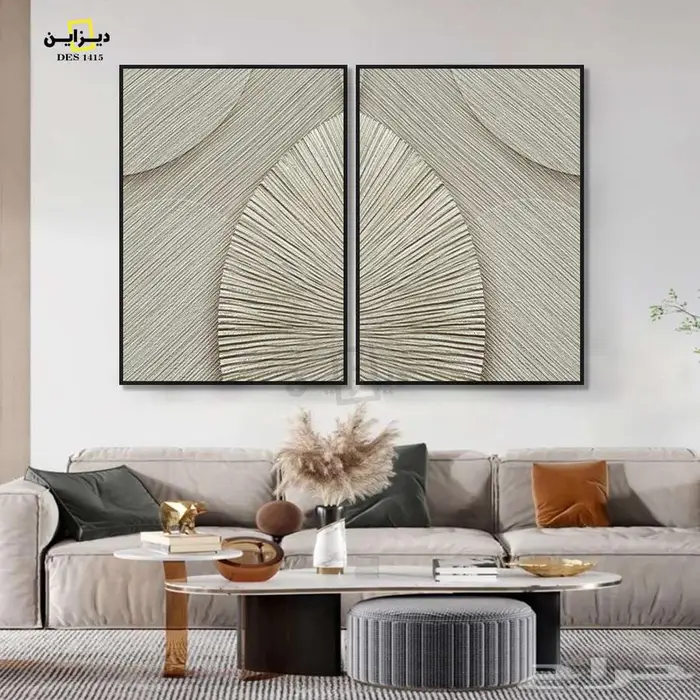 لوحات جدارية قماشية كانفس 10