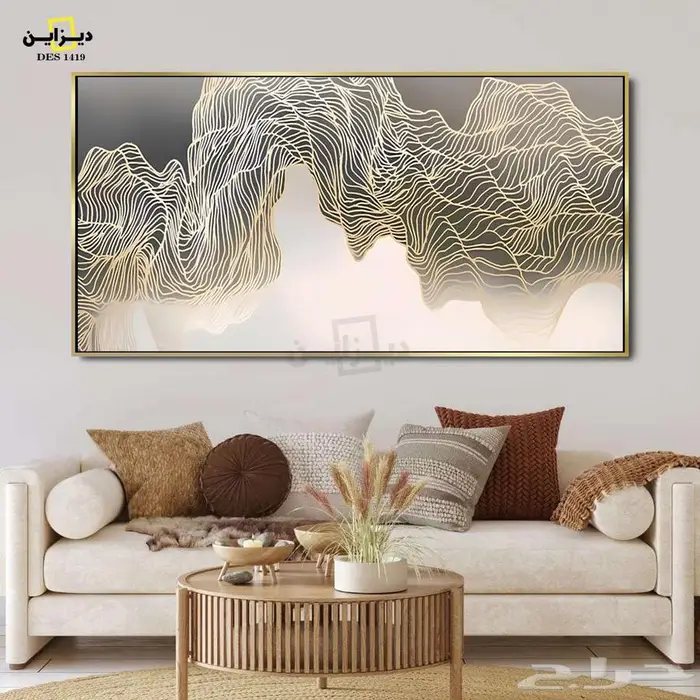 لوحات جدارية قماشية كانفس 6