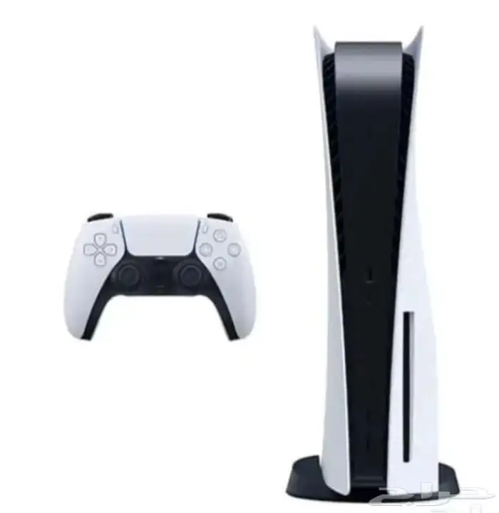 بلايستيشن 5 نظيف مع يدتين وشريط فيفا 25 مدخل سيدي 0