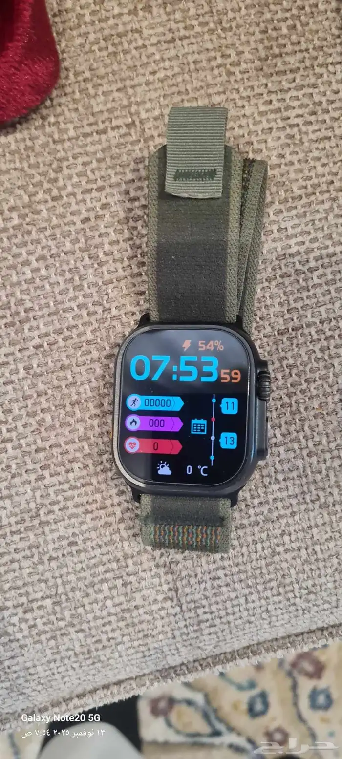 ساعة ذكية شبيه ساعة ابل اسبوع استخدام 0