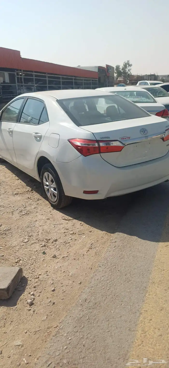 تويوتا كورولا موديل 2016 قطع غيار فقط 3