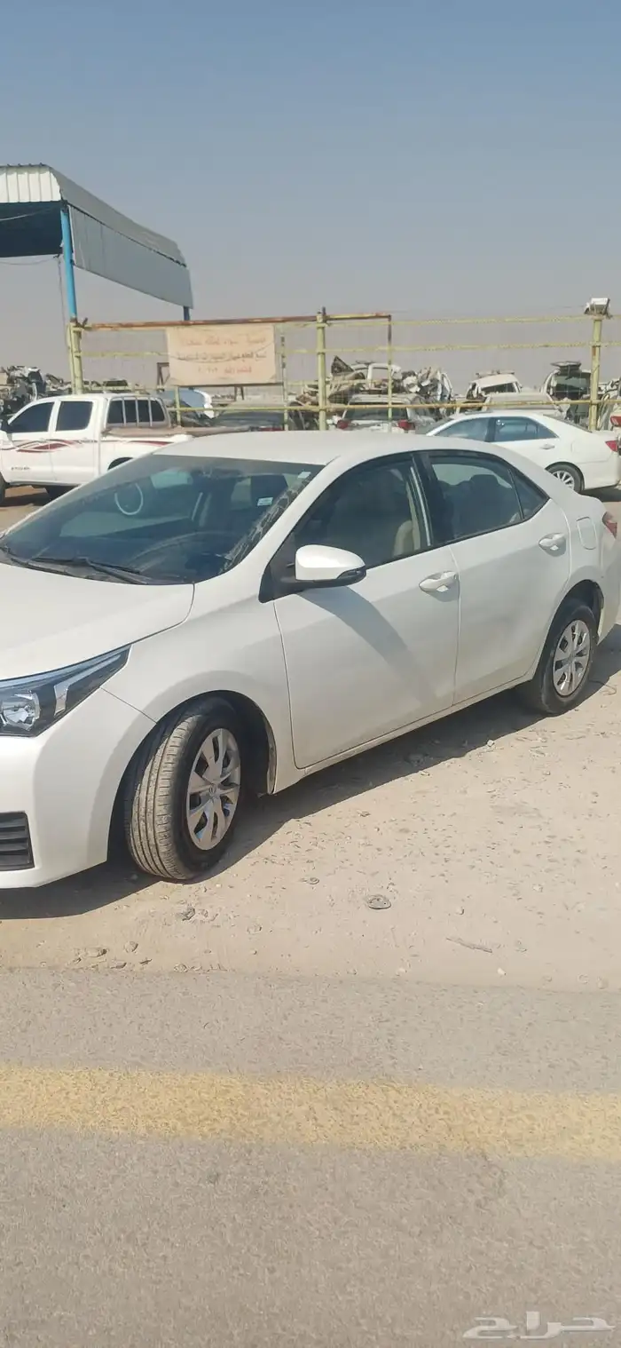 تويوتا كورولا موديل 2016 قطع غيار فقط 2